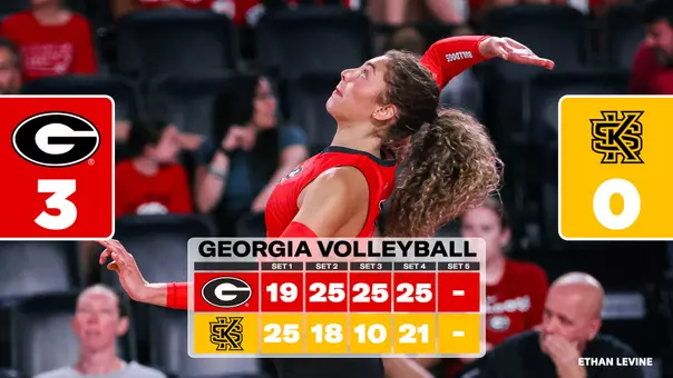 26VB Score - Georgia 3, Kennesaw State 1