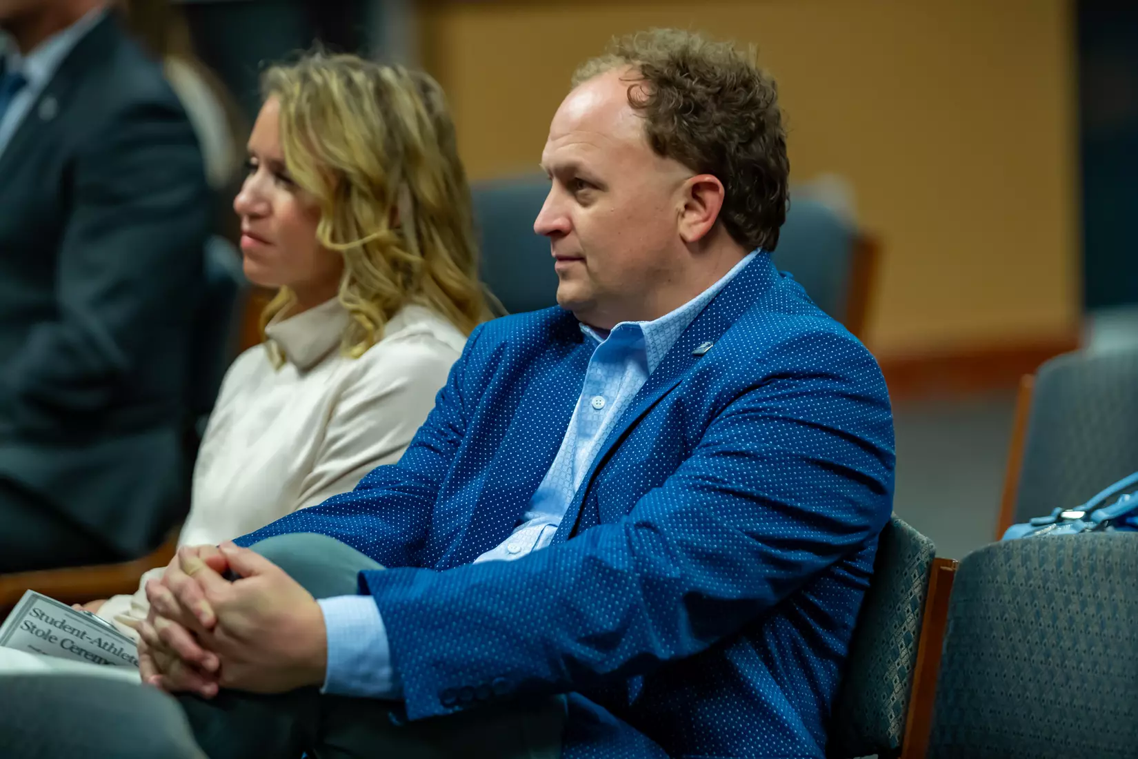 STATESBORO, GEORGIA - DECEMBER 9: Georgia Southern Athletics honors its graduating seniors in the Fall 2021 Stole Ceremony on December 9, 2021 in Statesboro, Georgia