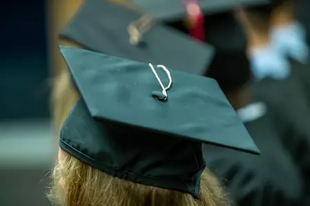 STATESBORO, GEORGIA - DECEMBER 9: Georgia Southern Athletics honors its graduating seniors in the Fall 2021 Stole Ceremony on December 9, 2021 in Statesboro, Georgia