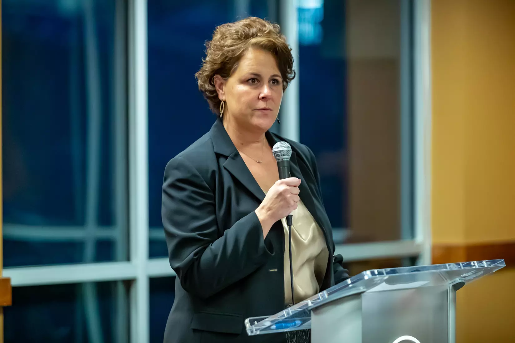 STATESBORO, GEORGIA - DECEMBER 9: Georgia Southern Athletics honors its graduating seniors in the Fall 2021 Stole Ceremony on December 9, 2021 in Statesboro, Georgia