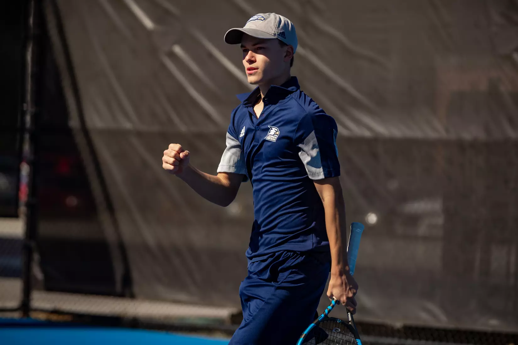 STATESBORO, GEORGIA - FEBRUARY 5: Georgia Southern Men’s Tennis faces the Gardner-Webb Bulldogs at the Wallis Tennis Center on February 5, 2022 in Statesboro, Georgia