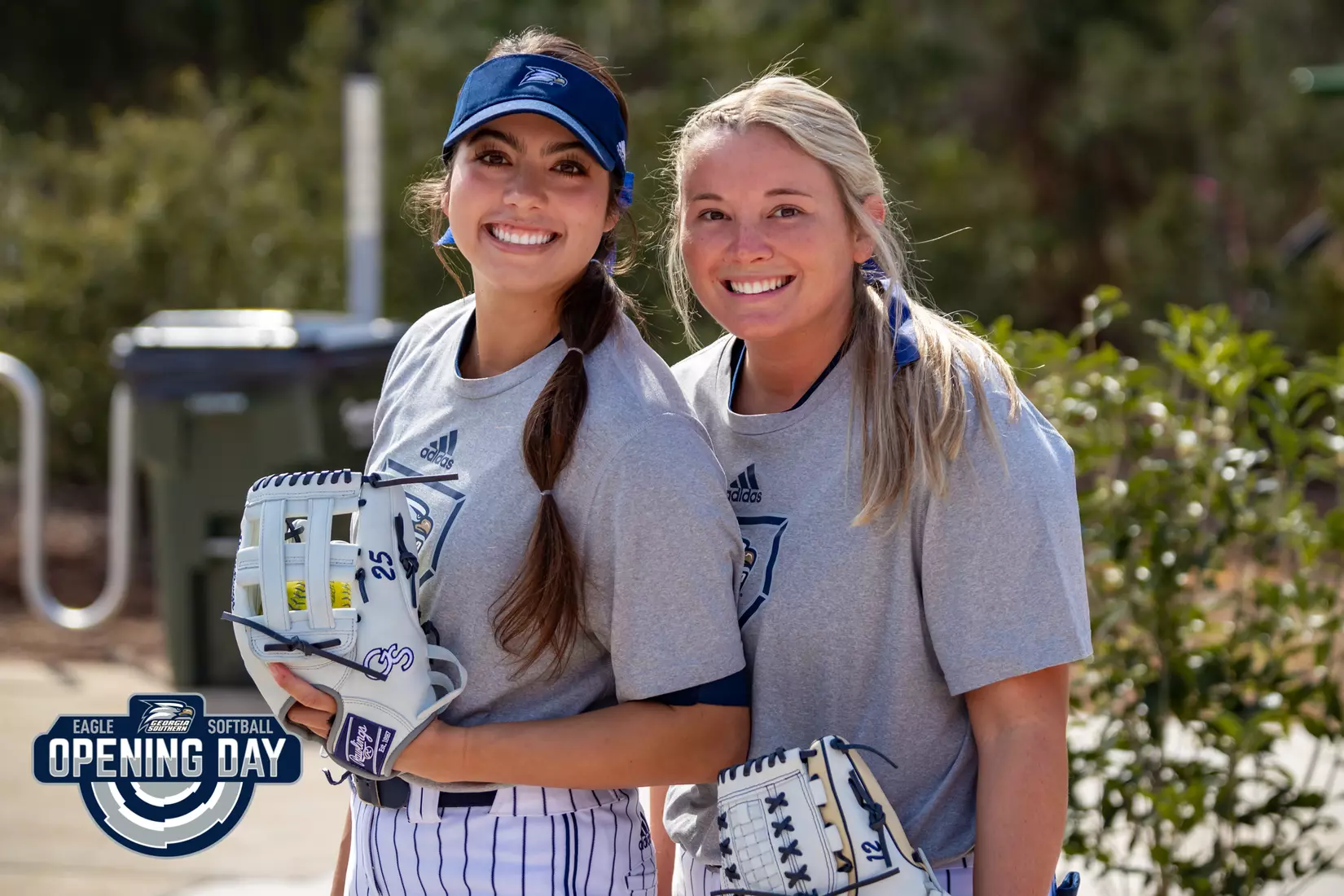 STATESBORO, GEORGIA - FEBRUARY 11: Georgia Southern Softball faces the Binghamton Bearkats at the Eagle Softball Field on February 11, 2022 in Statesboro, Georgia