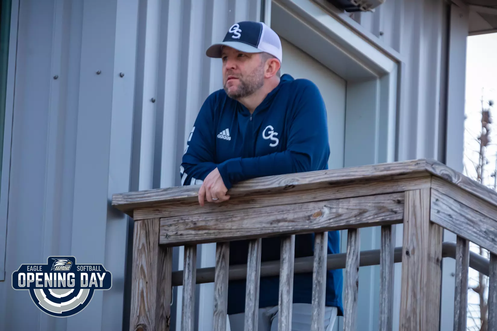 STATESBORO, GEORGIA - FEBRUARY 11: Georgia Southern Softball faces the Binghamton Bearkats at the Eagle Softball Field on February 11, 2022 in Statesboro, Georgia