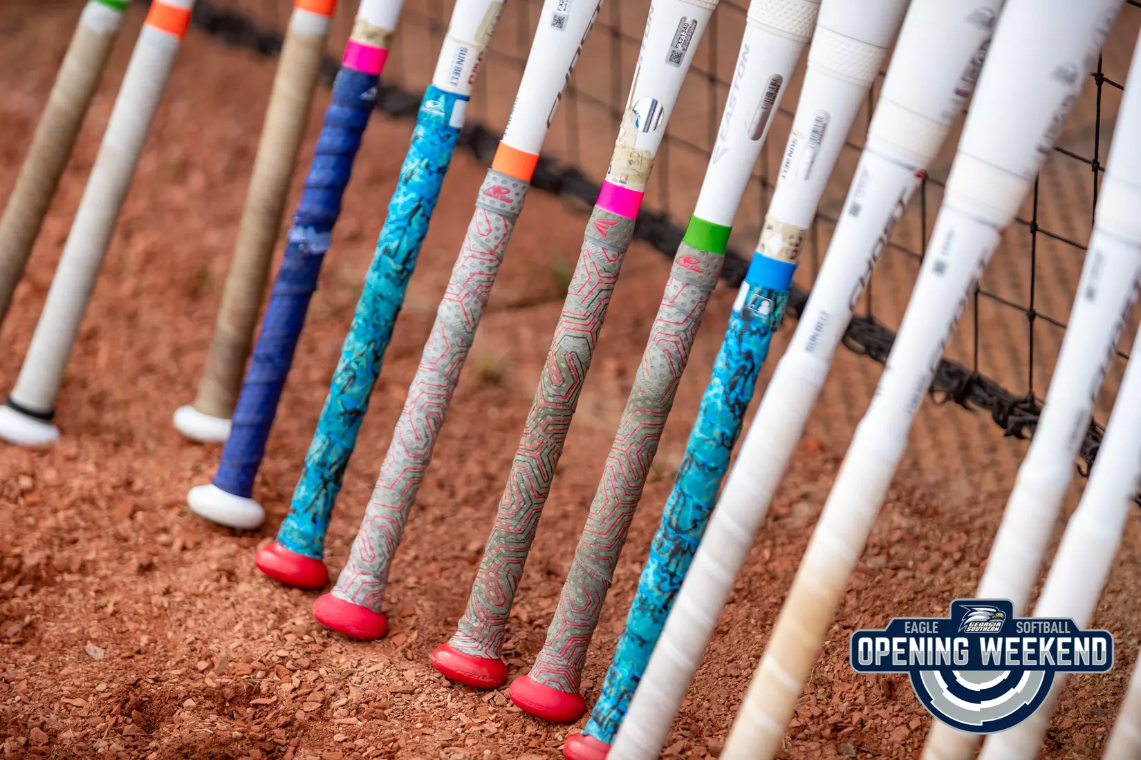 STATESBORO, GEORGIA - FEBRUARY 12: Georgia Southern Softball faces the Binghamton Bearcats at Eagle Field on February 12, 2022 in Statesboro, Georgia