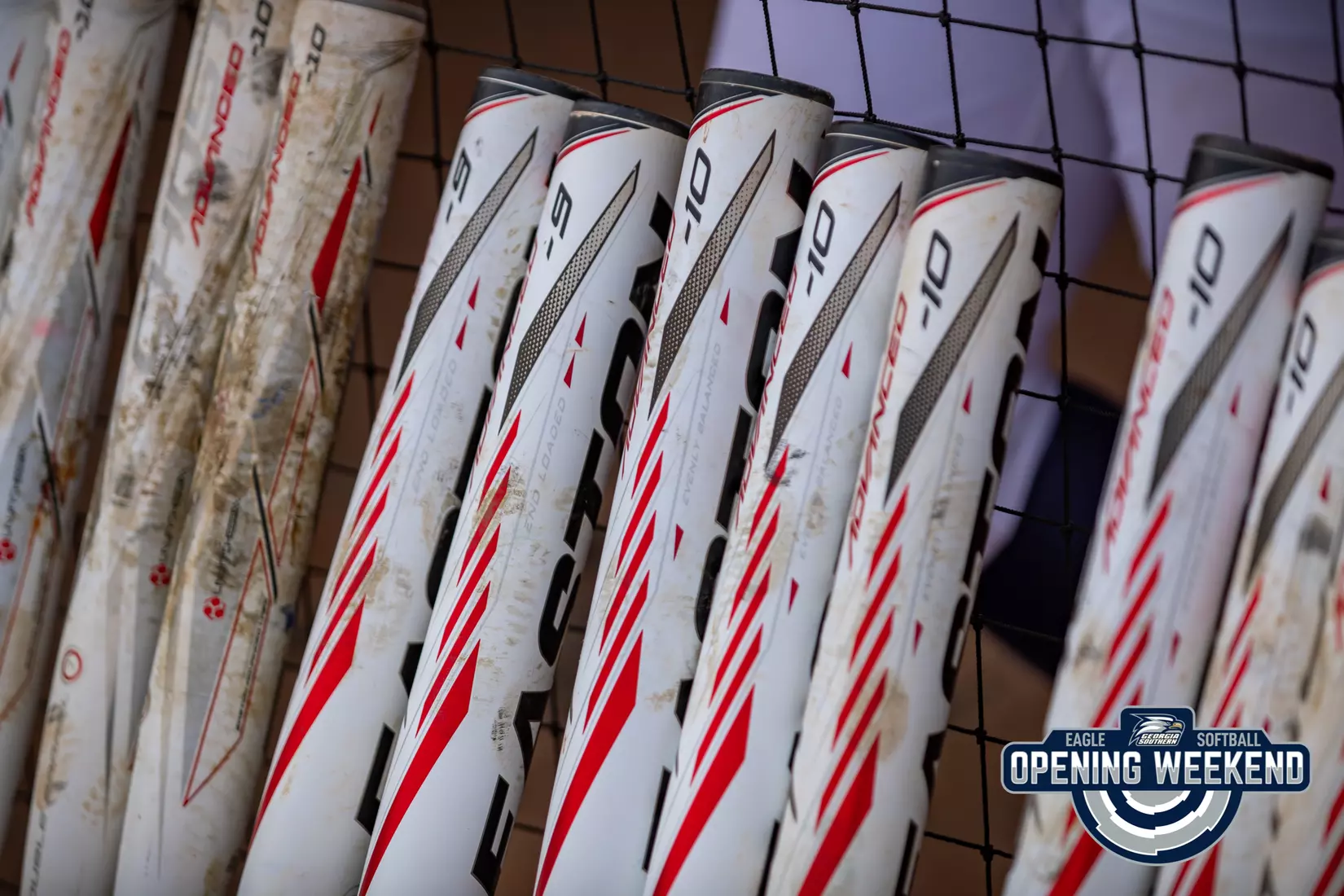 STATESBORO, GEORGIA - FEBRUARY 12: Georgia Southern Softball faces the Binghamton Bearcats at Eagle Field on February 12, 2022 in Statesboro, Georgia