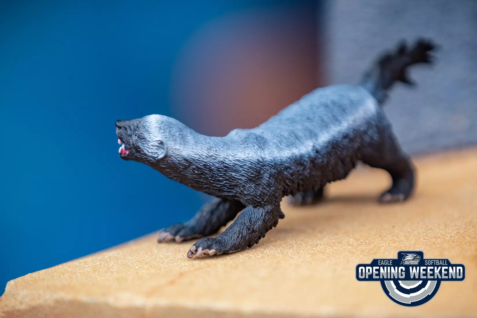 STATESBORO, GEORGIA - FEBRUARY 12: Georgia Southern Softball faces the Binghamton Bearcats at Eagle Field on February 12, 2022 in Statesboro, Georgia