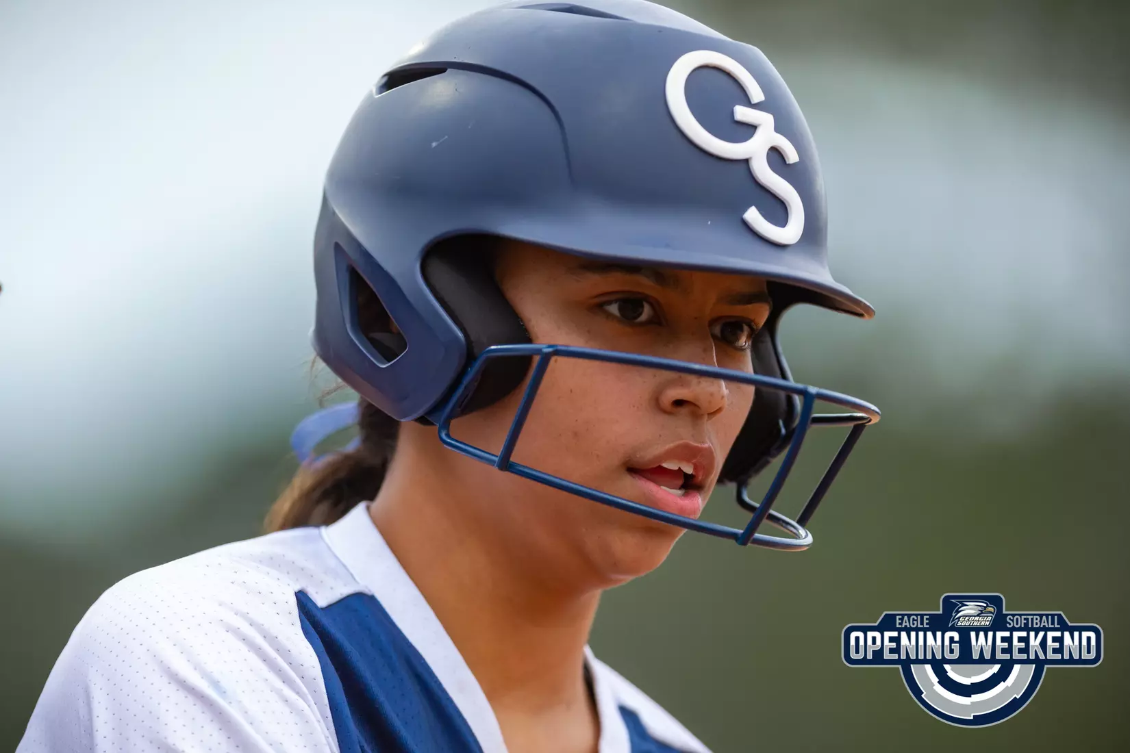 STATESBORO, GEORGIA - FEBRUARY 12: Georgia Southern Softball faces the Radford Highlanders at Eagle Field on February 12, 2022 in Statesboro, Georgia