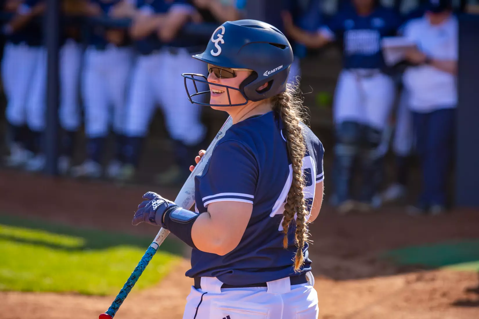 STATESBORO, GEORGIA - FEBRUARY 18: Georgia Southern Softball faces the Maine Black Bears at Eagle Field on February 18, 2022 in Statesboro, Georgia