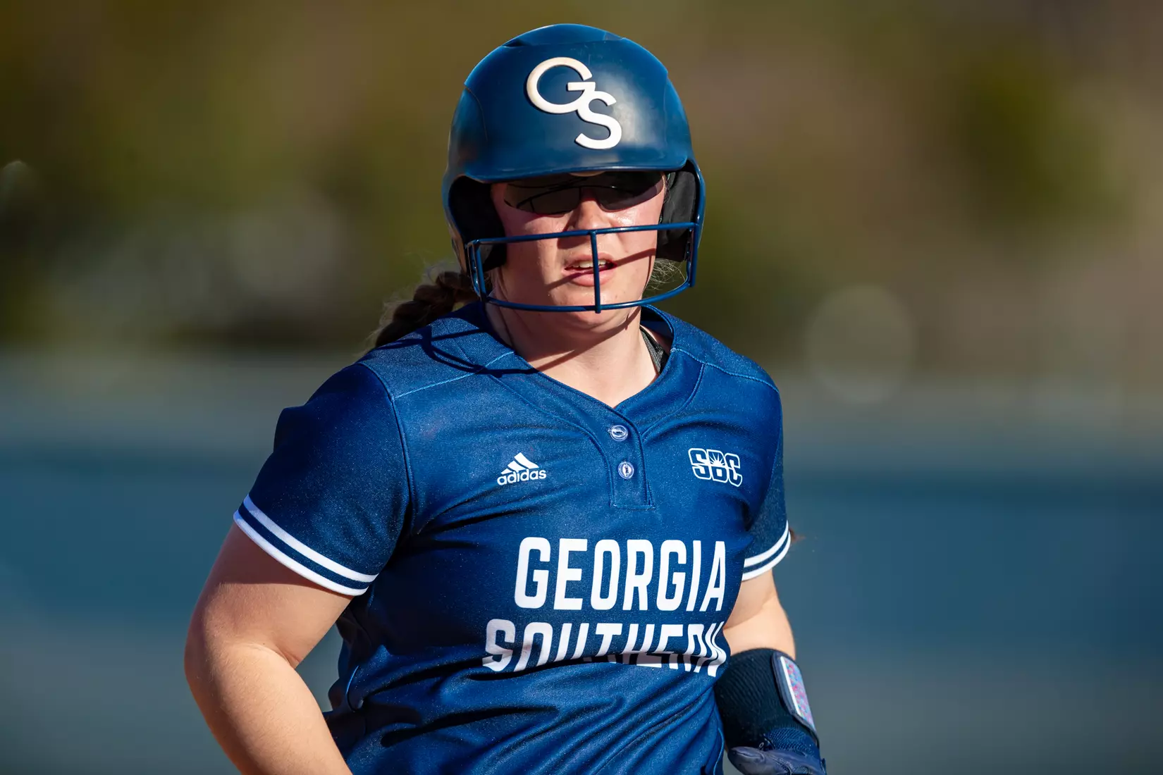 STATESBORO, GEORGIA - FEBRUARY 18: Georgia Southern Softball faces the Maine Black Bears at Eagle Field on February 18, 2022 in Statesboro, Georgia