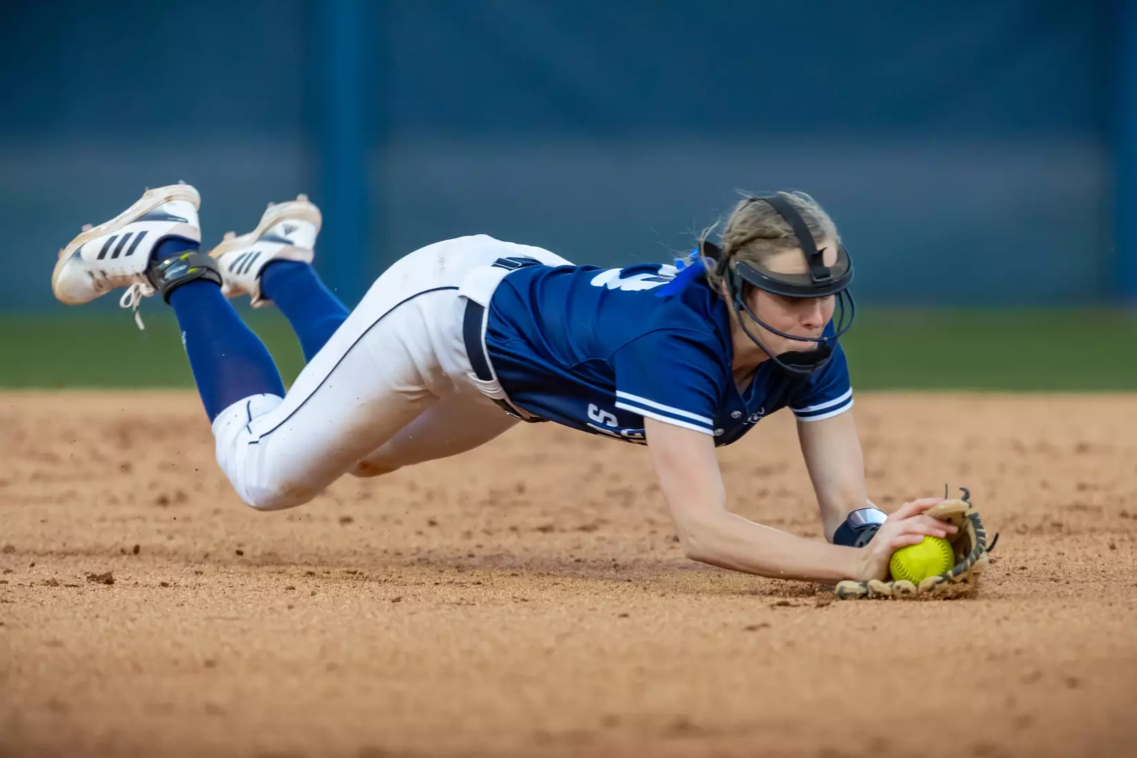 STATESBORO, GEORGIA - FEBRUARY 18: Georgia Southern Softball faces the UT Martin Skyhawks at Eagle Field on February 18, 2022 in Statesboro, Georgia