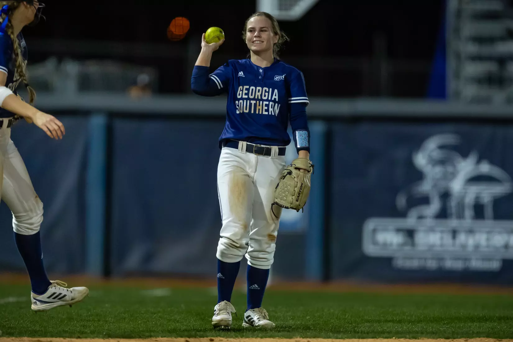 STATESBORO, GEORGIA - FEBRUARY 18: Georgia Southern Softball faces the UT Martin Skyhawks at Eagle Field on February 18, 2022 in Statesboro, Georgia