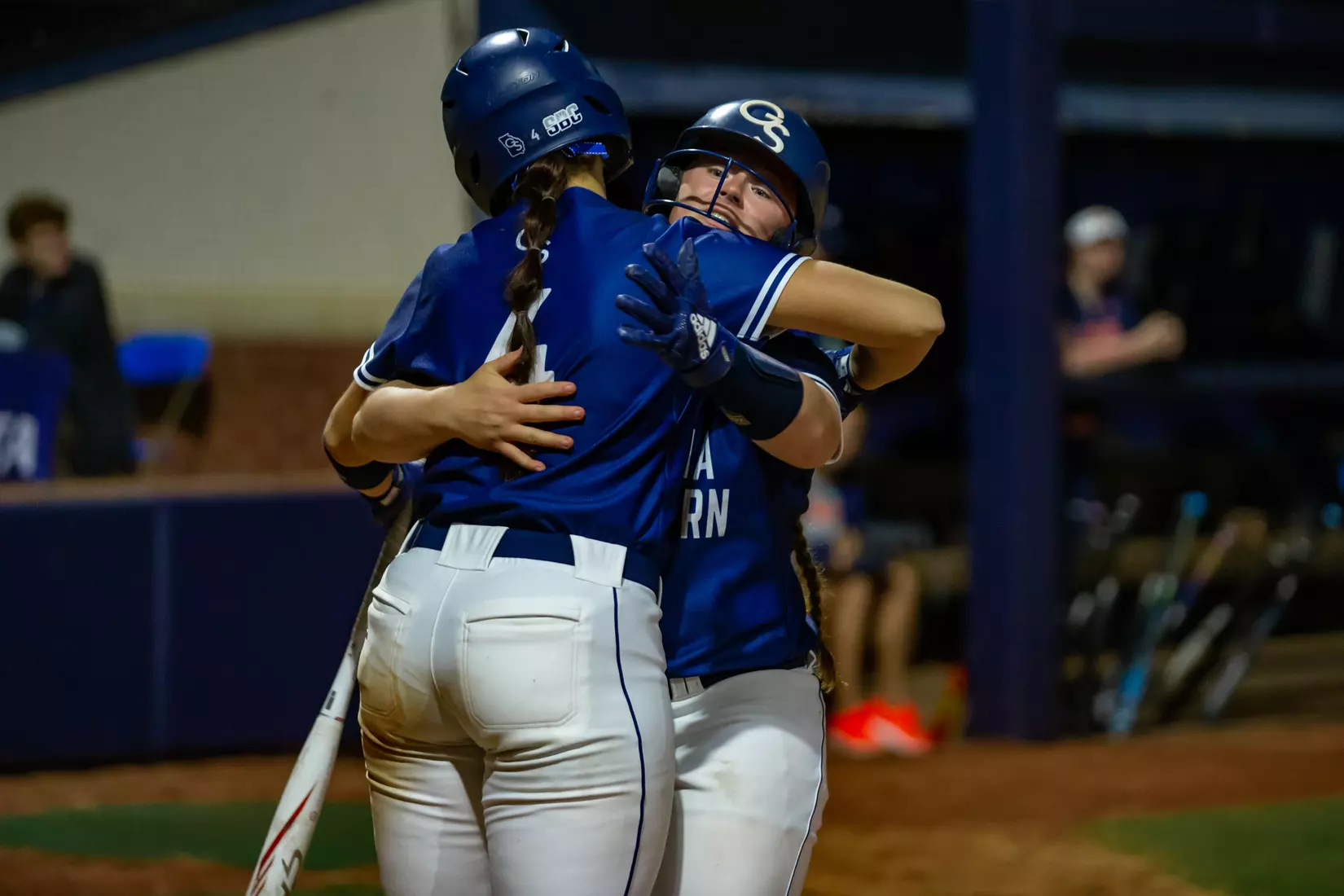 STATESBORO, GEORGIA - FEBRUARY 18: Georgia Southern Softball faces the UT Martin Skyhawks at Eagle Field on February 18, 2022 in Statesboro, Georgia