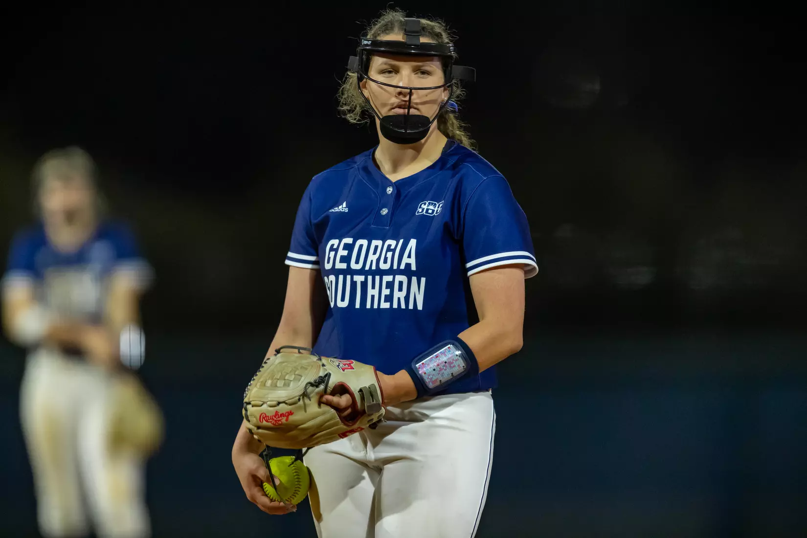 STATESBORO, GEORGIA - FEBRUARY 18: Georgia Southern Softball faces the UT Martin Skyhawks at Eagle Field on February 18, 2022 in Statesboro, Georgia