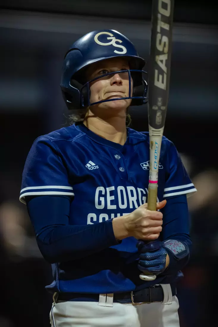 STATESBORO, GEORGIA - FEBRUARY 18: Georgia Southern Softball faces the UT Martin Skyhawks at Eagle Field on February 18, 2022 in Statesboro, Georgia