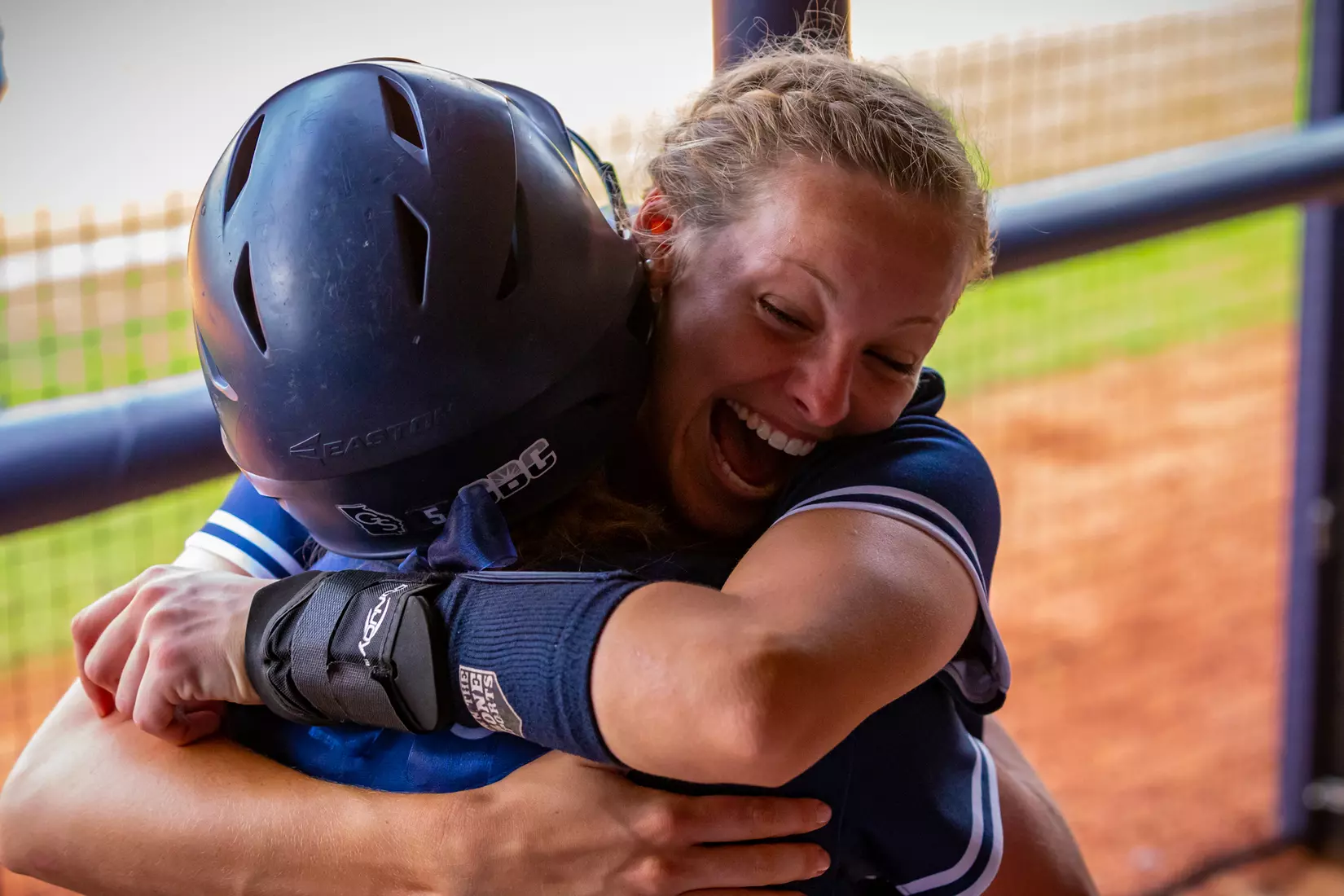 STATESBORO, GEORGIA - MARCH 19: Georgia Southern Eagles Softball faces the Louisiana Ragin’ Cajuns at the Eagle Softball Field on March 19, 2022 in Statesboro, Georgia.