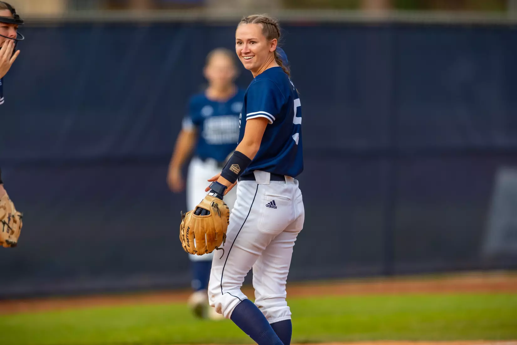 STATESBORO, GEORGIA - MARCH 19: Georgia Southern Eagles Softball faces the Louisiana Ragin’ Cajuns at the Eagle Softball Field on March 19, 2022 in Statesboro, Georgia.