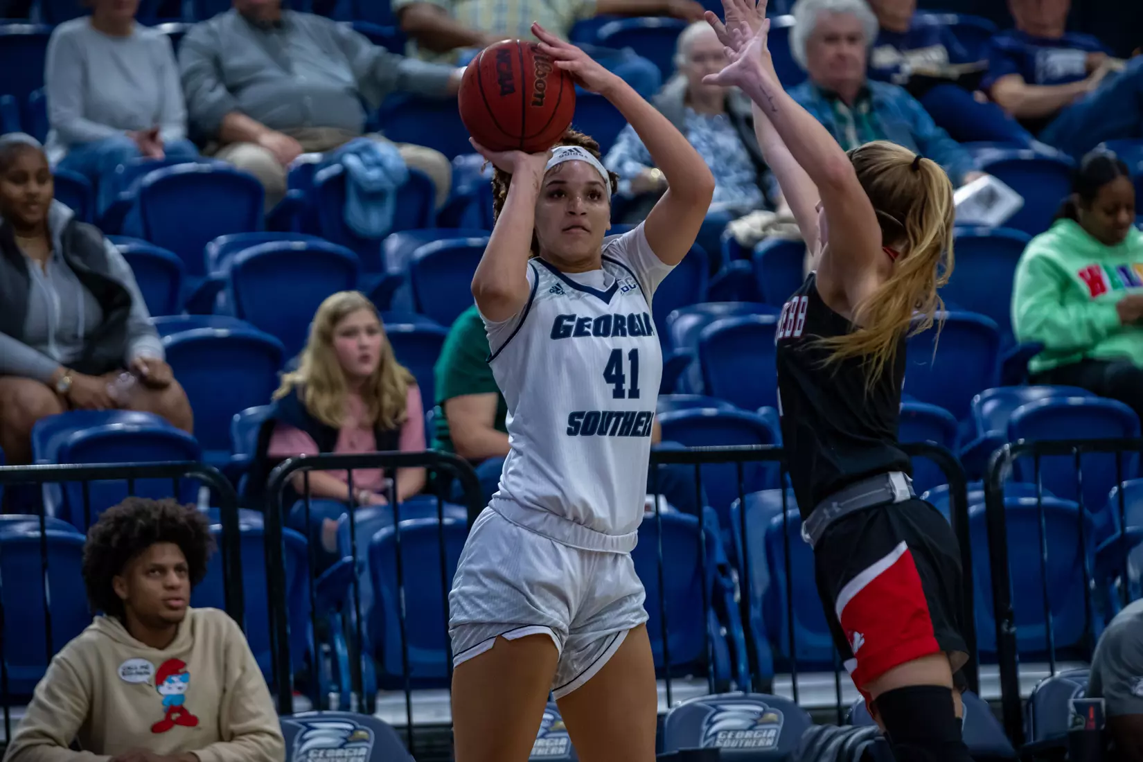 STATESBORO, GEORGIA - DECEMBER 11: Georgia Southern Women’s Basketball faces the Gardner-Webb Bulldogs at Hanner Fieldhouse on December 11, 2021 in Statesboro, Georgia