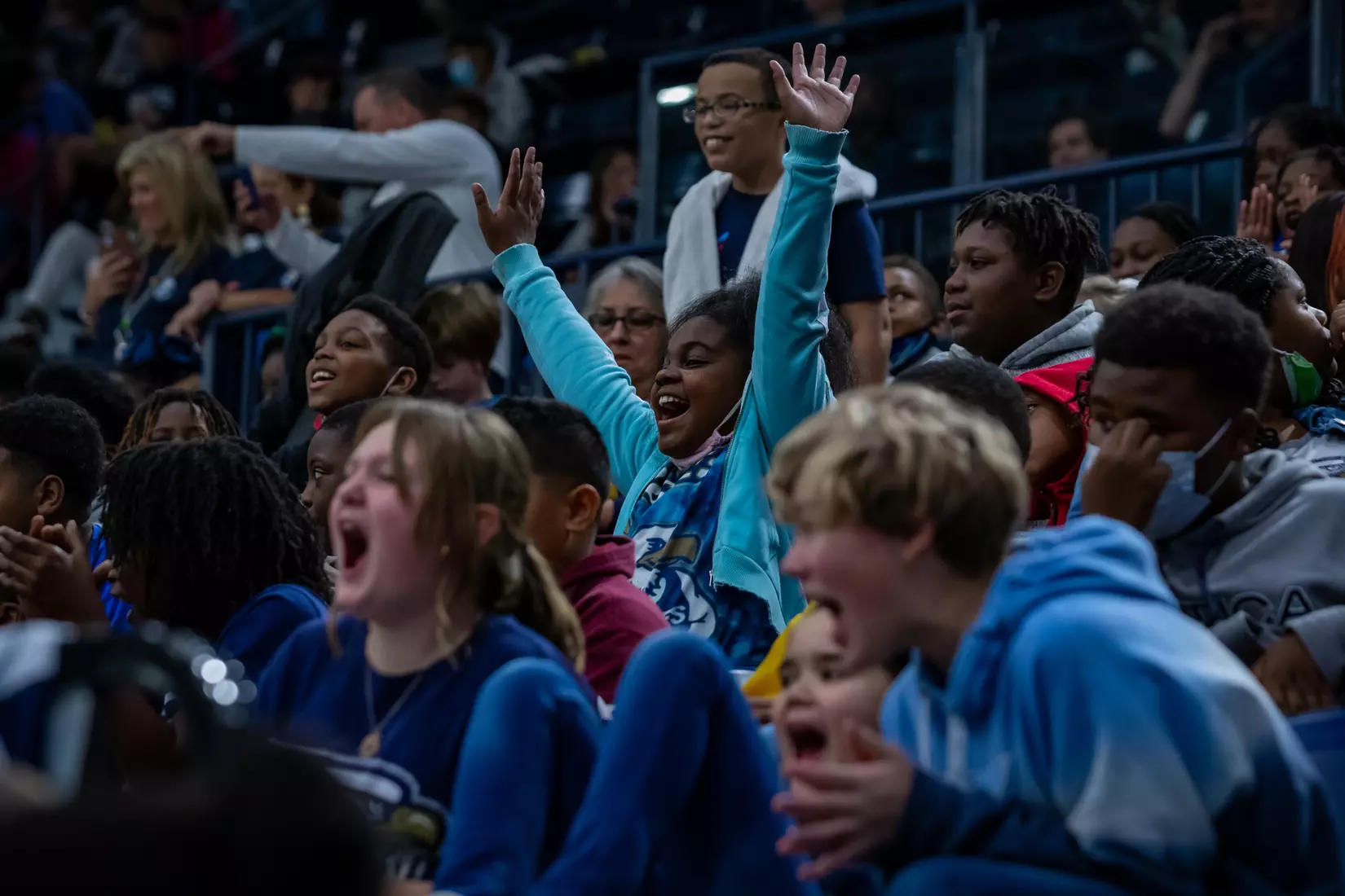 STATESBORO, GEORGIA - DECEMBER 13: Georgia Southern Women’s Basketball faces the Carver College Cougars at Hanner Fieldhouse on December 13, 2021 in Statesboro, Georgia