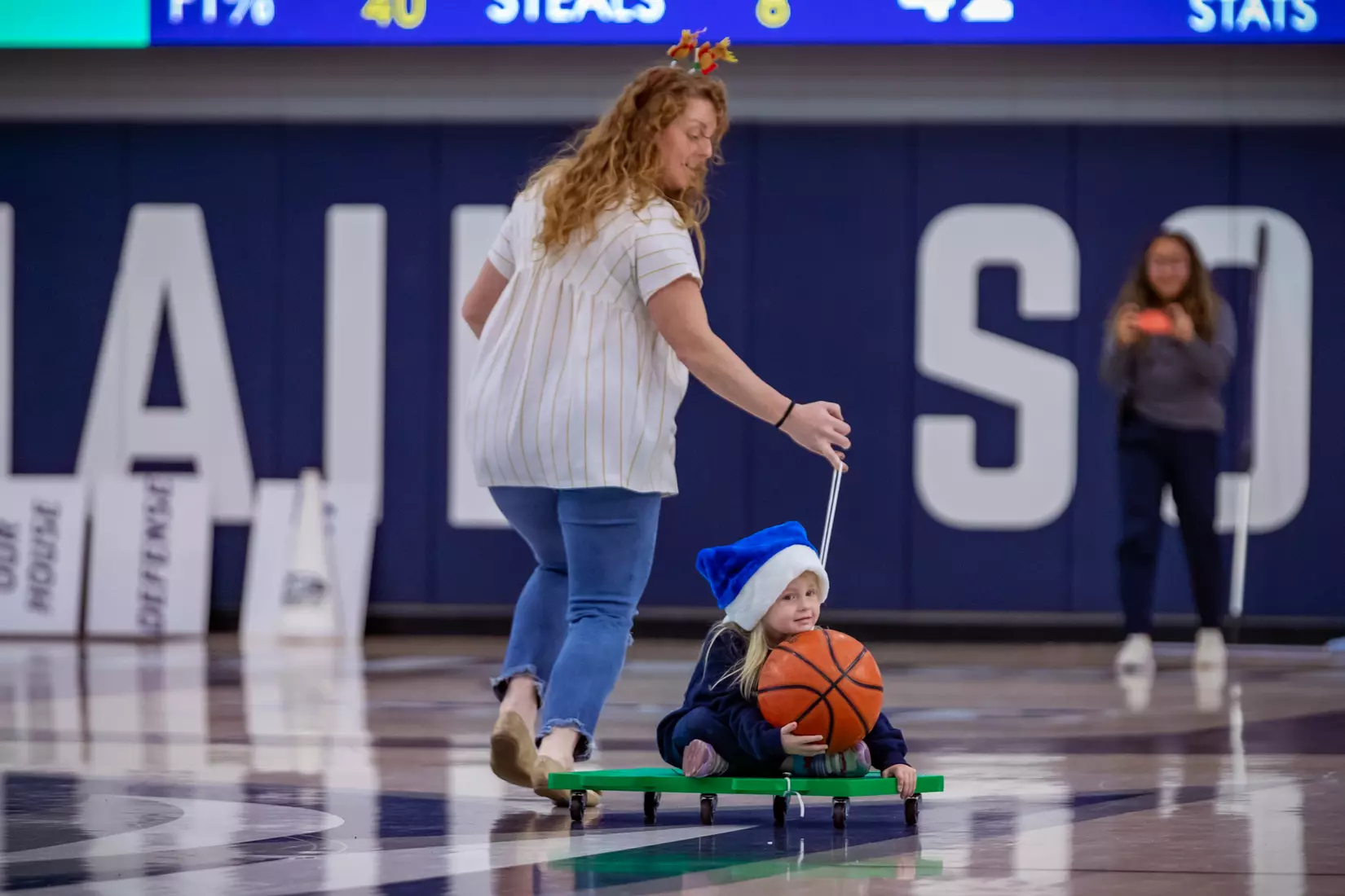 STATESBORO, GEORGIA - DECEMBER 19: Georgia Southern Women’s Basketball faces the Bethune-Cookman Wildcats at Hanner Fieldhouse on December 19, 2021 in Statesboro, Georgia