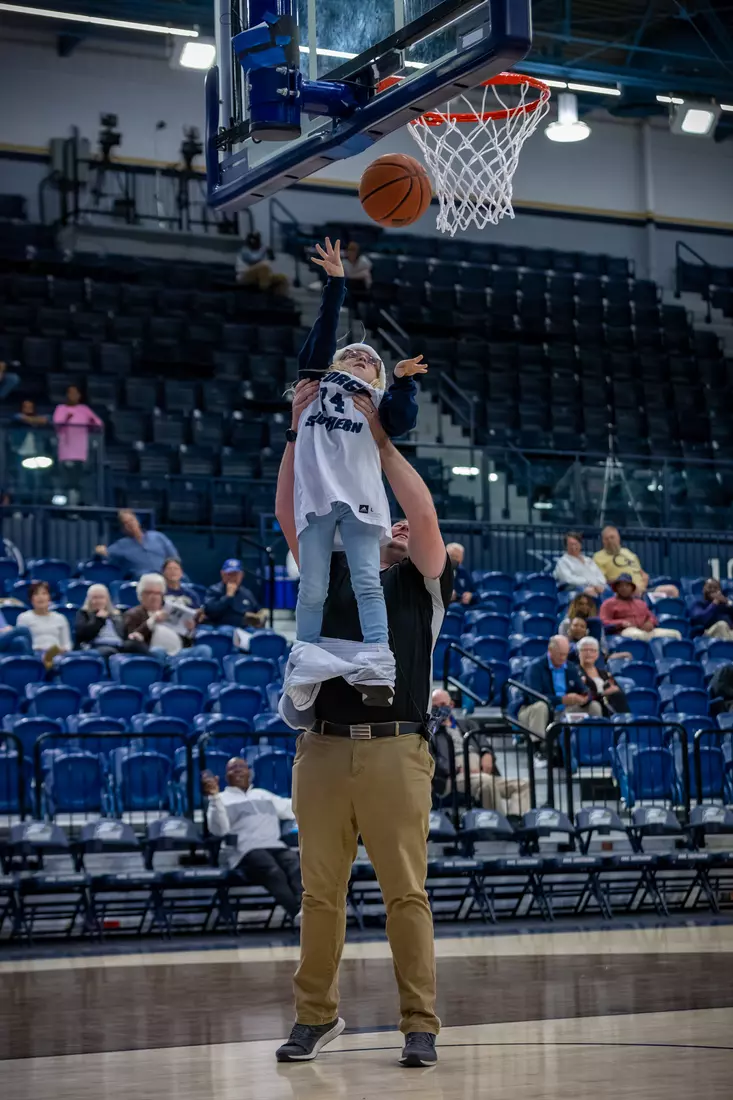 STATESBORO, GEORGIA - DECEMBER 19: Georgia Southern Women’s Basketball faces the Bethune-Cookman Wildcats at Hanner Fieldhouse on December 19, 2021 in Statesboro, Georgia