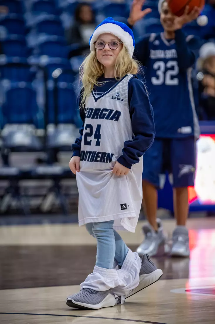 STATESBORO, GEORGIA - DECEMBER 19: Georgia Southern Women’s Basketball faces the Bethune-Cookman Wildcats at Hanner Fieldhouse on December 19, 2021 in Statesboro, Georgia