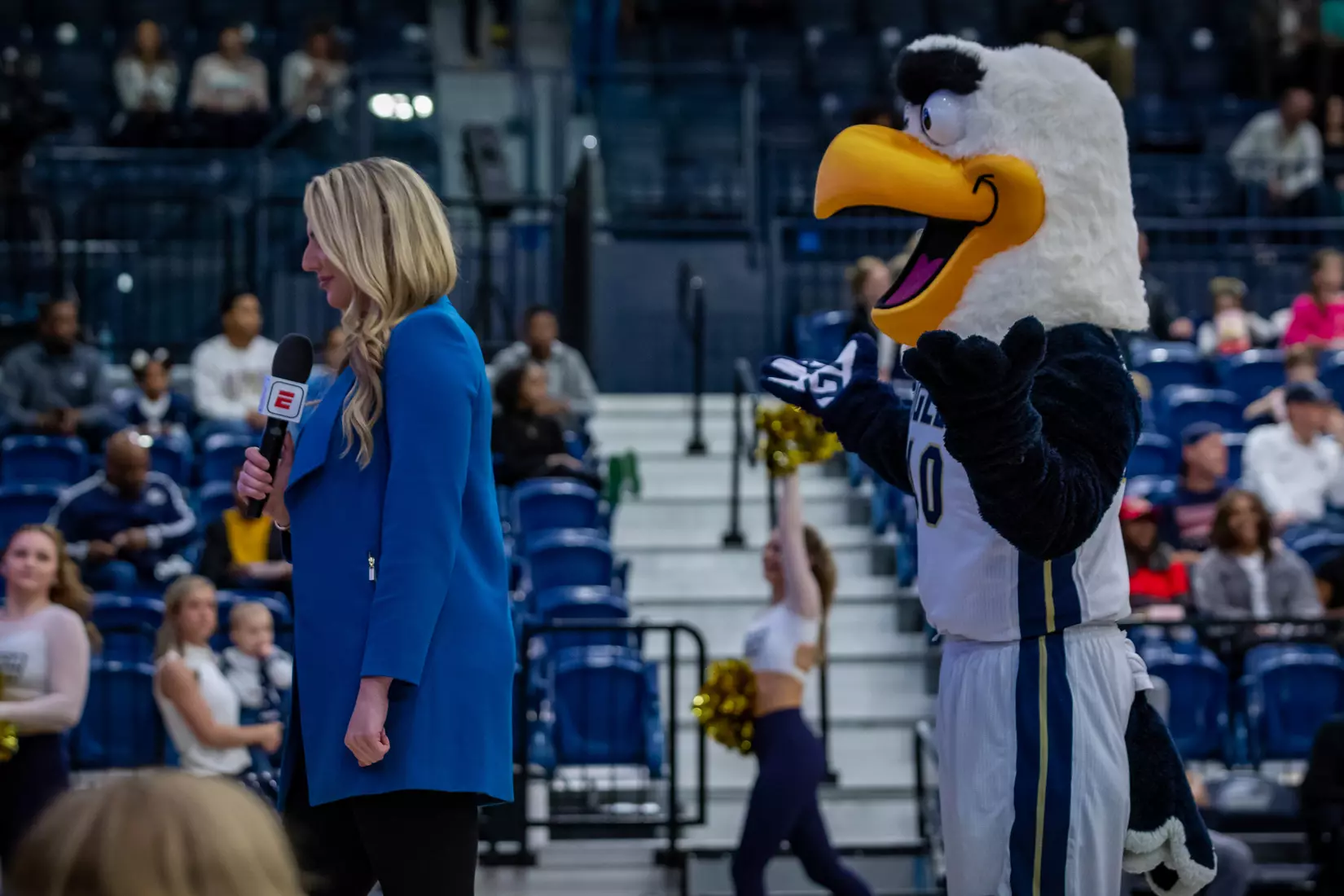 STATESBORO, GEORGIA - FEBRUARY 5: Georgia Southern Women’s Basketball faces the Georgia State Panthers at Hanner Fieldhouse on February 5, 2022 in Statesboro, Georgia