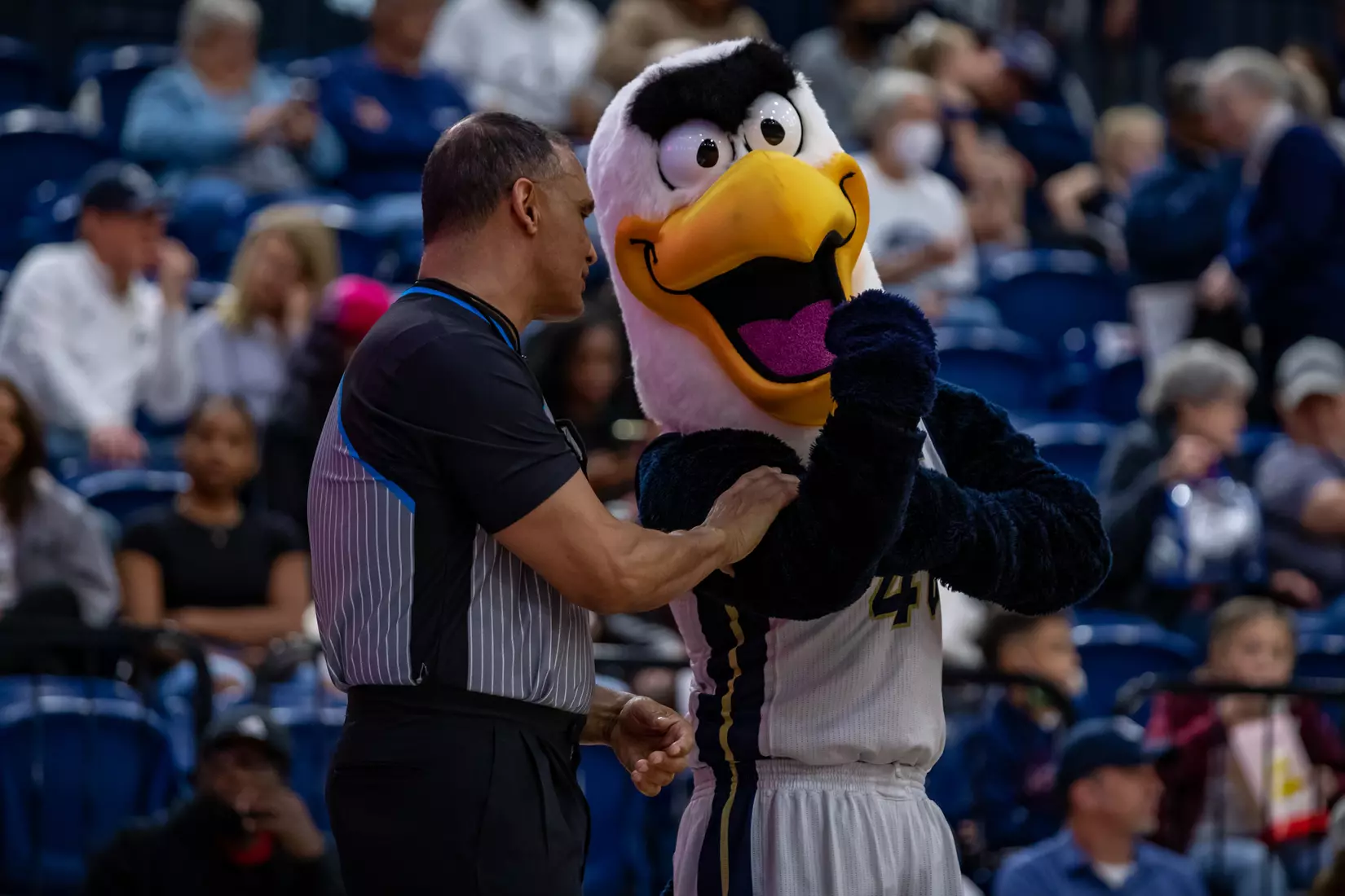 STATESBORO, GEORGIA - FEBRUARY 5: Georgia Southern Women’s Basketball faces the Georgia State Panthers at Hanner Fieldhouse on February 5, 2022 in Statesboro, Georgia