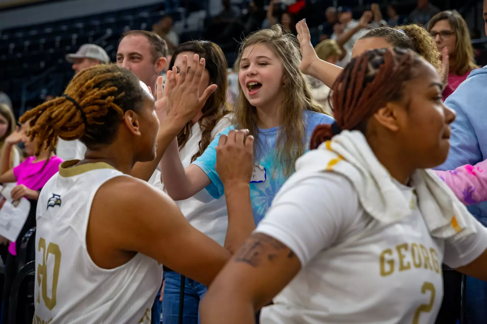 STATESBORO, GEORGIA - FEBRUARY 5: Georgia Southern Women’s Basketball faces the Georgia State Panthers at Hanner Fieldhouse on February 5, 2022 in Statesboro, Georgia