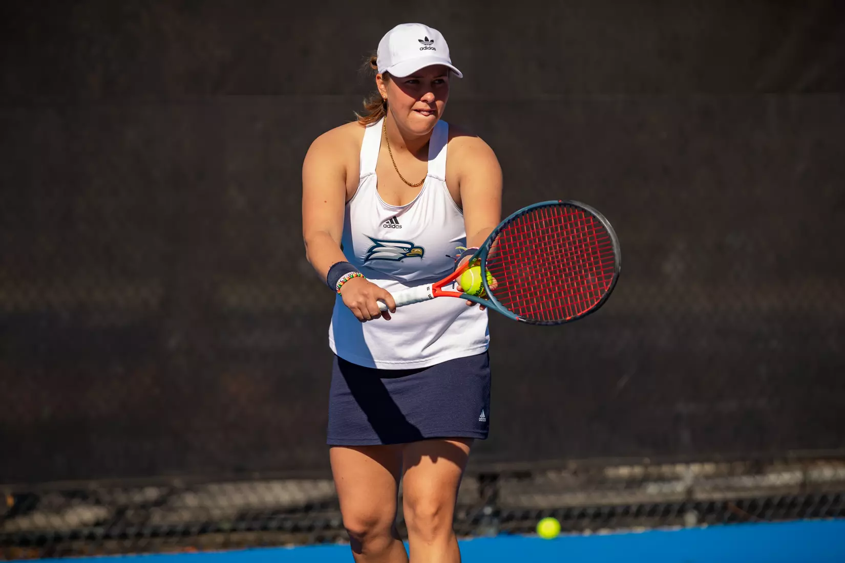 STATESBORO, GEORGIA - FEBRUARY 9: Georgia Southern Women’s Tennis faces College of Charleston at the Wallis Tennis Center February 9, 2022 in Statesboro, Georgia