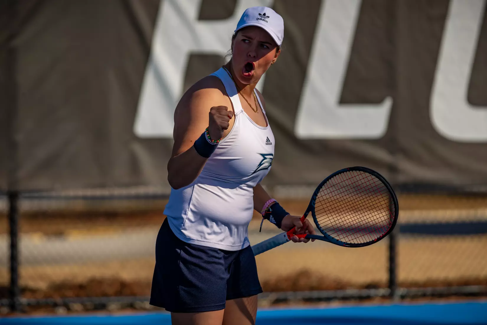 STATESBORO, GEORGIA - FEBRUARY 9: Georgia Southern Women’s Tennis faces College of Charleston at the Wallis Tennis Center February 9, 2022 in Statesboro, Georgia