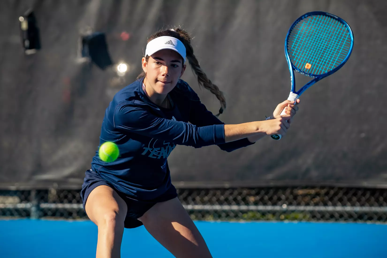 STATESBORO, GEORGIA - FEBRUARY 9: Georgia Southern Women’s Tennis faces College of Charleston at the Wallis Tennis Center February 9, 2022 in Statesboro, Georgia