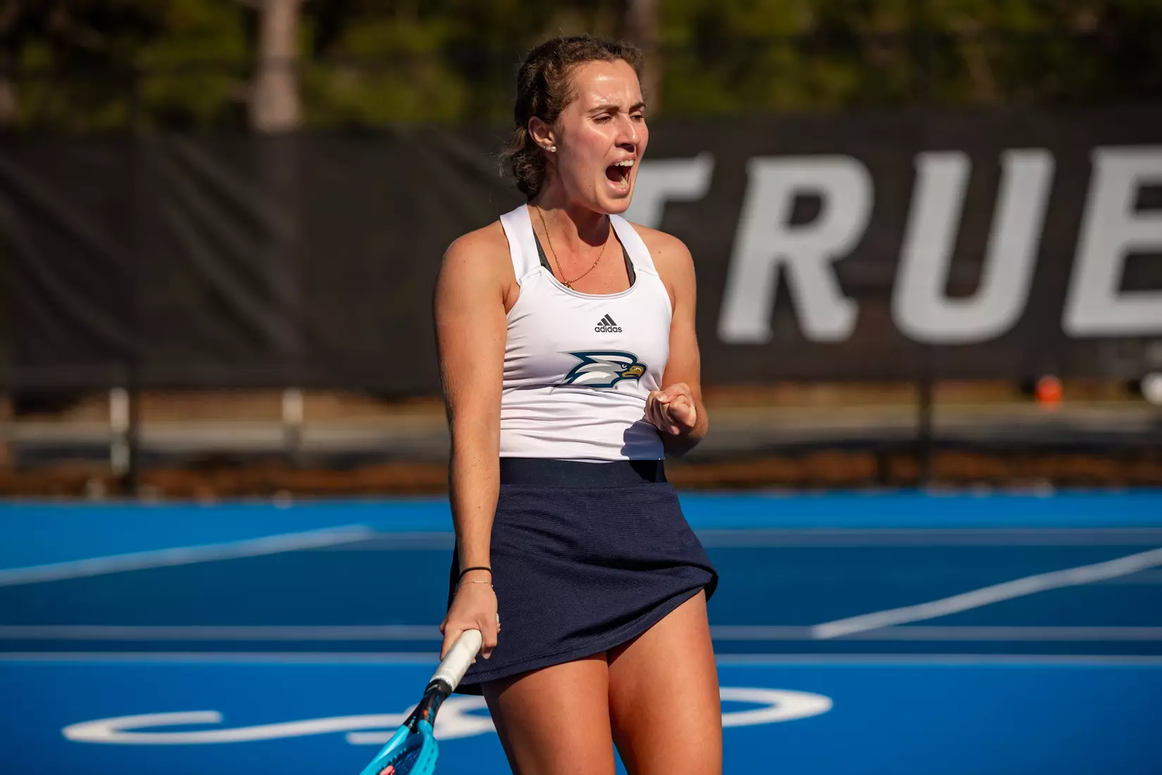 STATESBORO, GEORGIA - FEBRUARY 9: Georgia Southern Women’s Tennis faces College of Charleston at the Wallis Tennis Center February 9, 2022 in Statesboro, Georgia