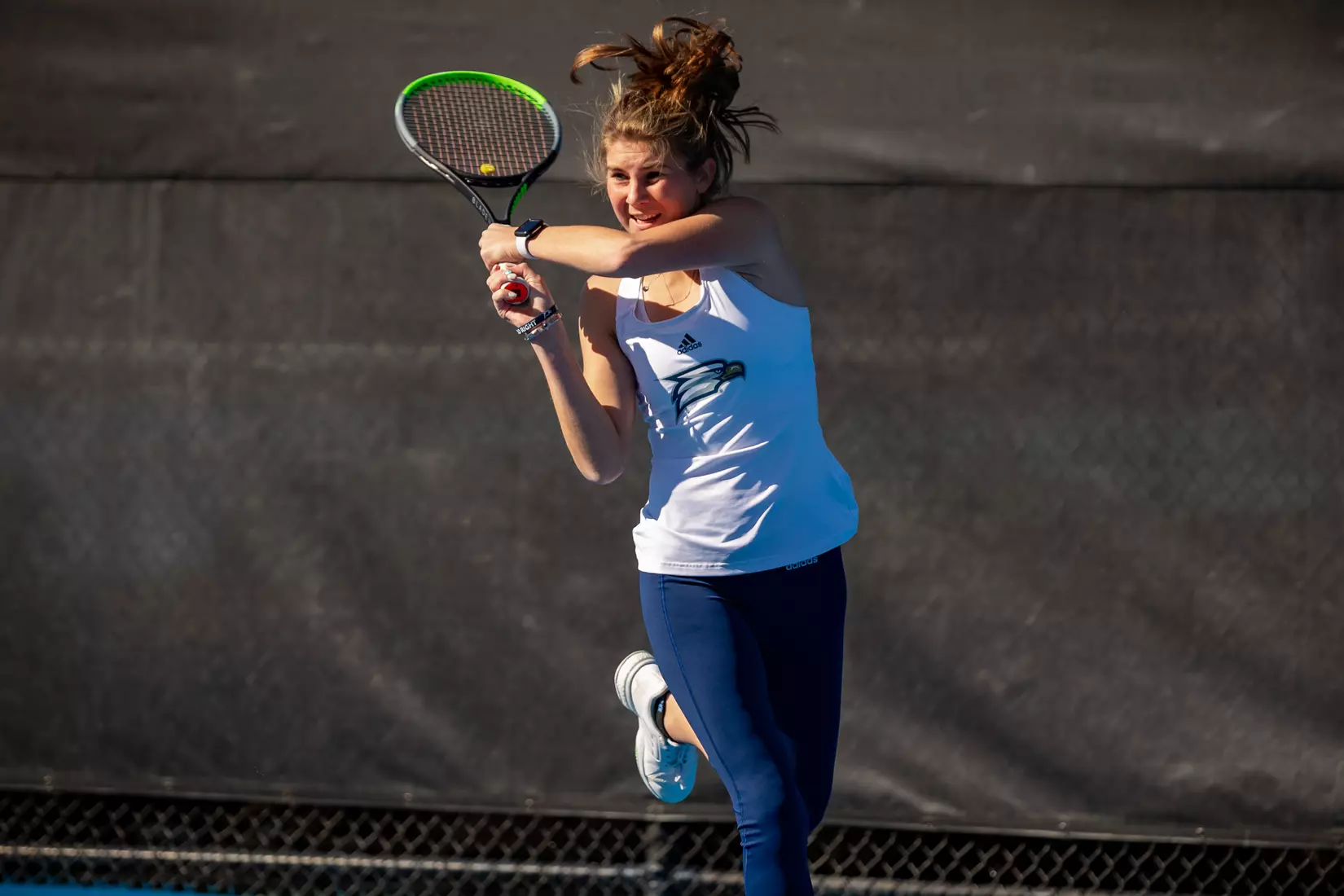 STATESBORO, GEORGIA - FEBRUARY 9: Georgia Southern Women’s Tennis faces College of Charleston at the Wallis Tennis Center February 9, 2022 in Statesboro, Georgia