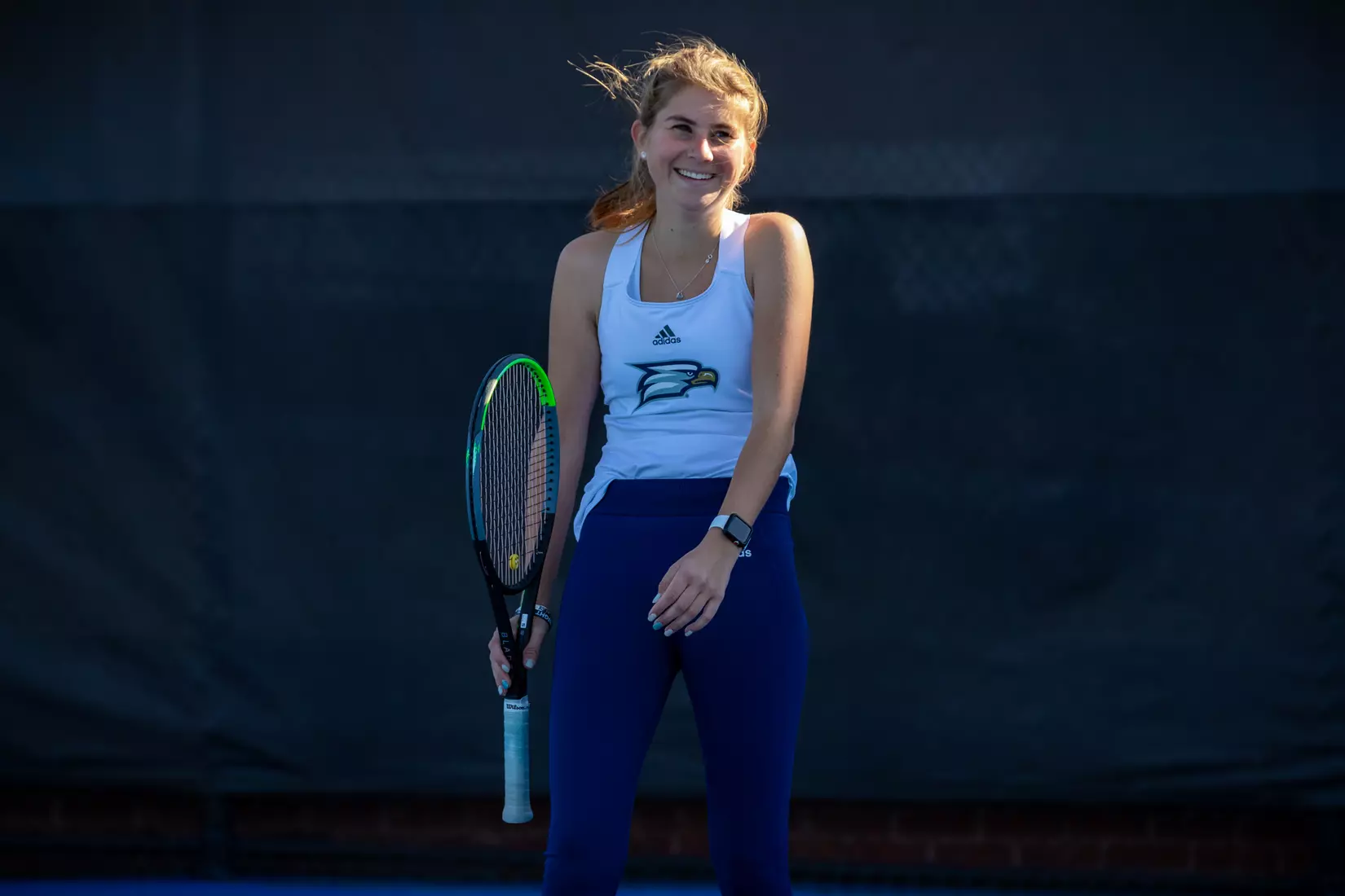 STATESBORO, GEORGIA - FEBRUARY 9: Georgia Southern Women’s Tennis faces College of Charleston at the Wallis Tennis Center February 9, 2022 in Statesboro, Georgia