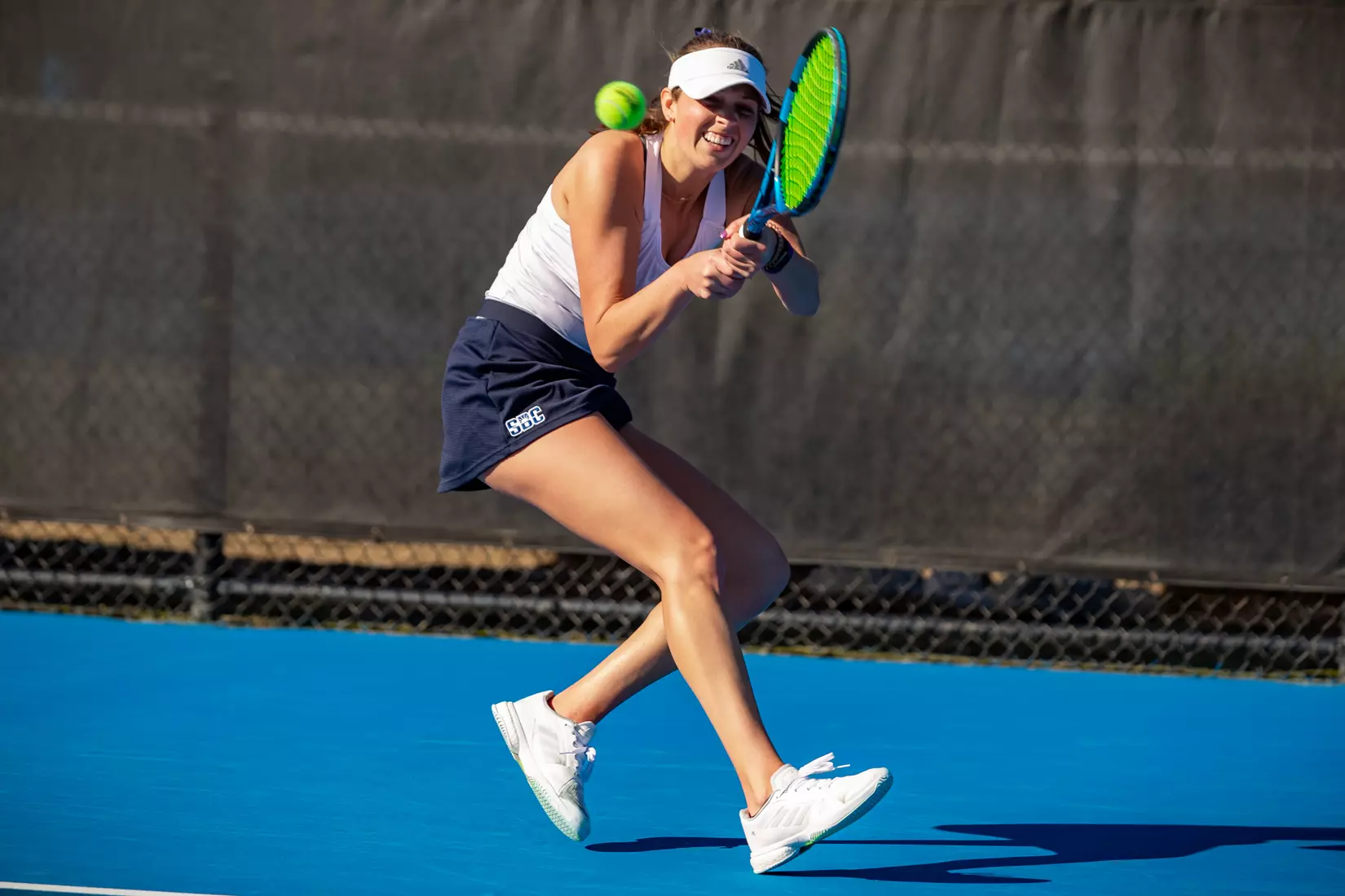 STATESBORO, GEORGIA - FEBRUARY 9: Georgia Southern Women’s Tennis faces College of Charleston at the Wallis Tennis Center February 9, 2022 in Statesboro, Georgia