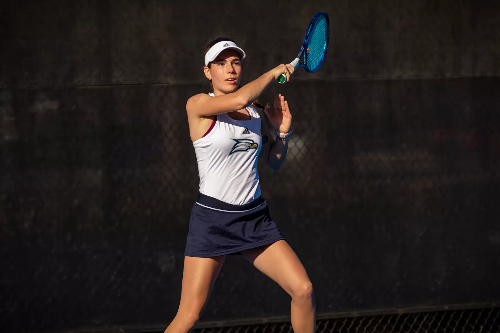 STATESBORO, GEORGIA - FEBRUARY 9: Georgia Southern Women’s Tennis faces College of Charleston at the Wallis Tennis Center February 9, 2022 in Statesboro, Georgia