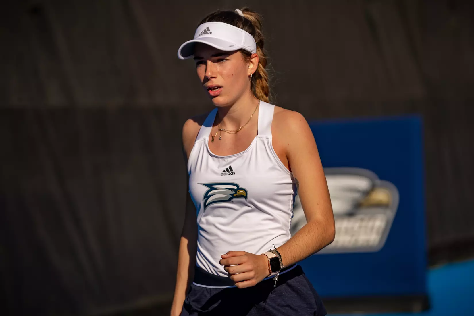 STATESBORO, GEORGIA - FEBRUARY 9: Georgia Southern Women’s Tennis faces College of Charleston at the Wallis Tennis Center February 9, 2022 in Statesboro, Georgia