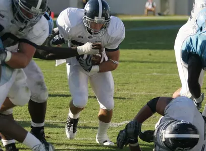 Adam Urbano scores game-winning touchdown in triple overtime win at The Citadel, November 2008