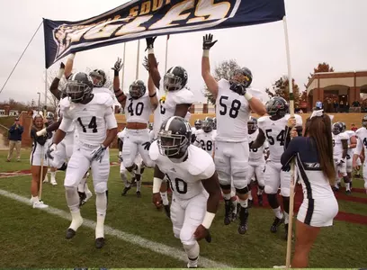 Eagles' entrance at Elon