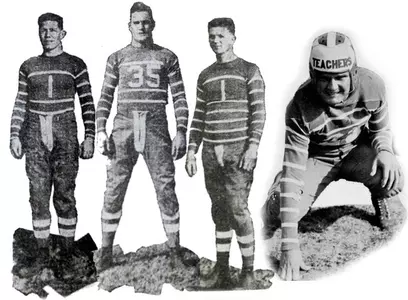 Striped Uniforms circa 1930s/1940s