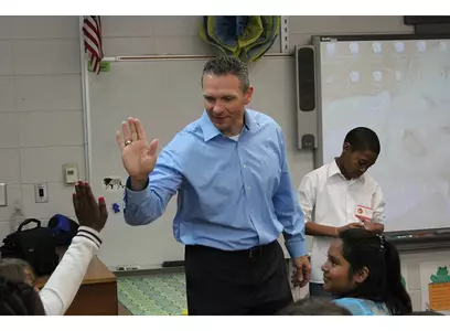 Coach Monken - Career Day
