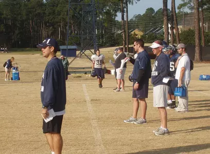 Football Practice - Action Shot