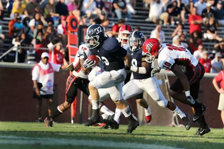William Banks Runs for Three Touchdowns