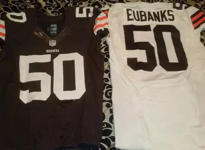 Darius Eubanks Cleveland Browns jerseys