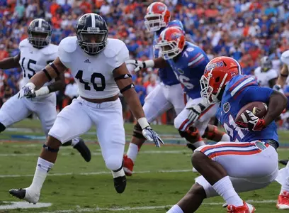 Edwin Jackson, leading tackler in Florida game