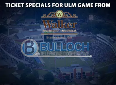 Ticket specials for Bulloch Telephone and Walker Pharmacy