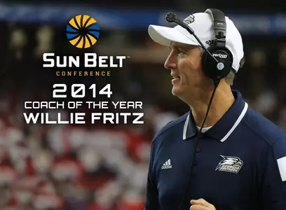Coach Willie Fritz Sun Belt Conference Coach of the Year 2014