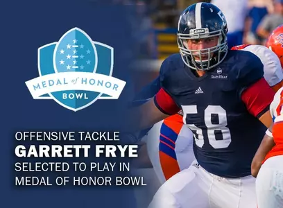 Garrett Frye Medal of Honor Bowl with text