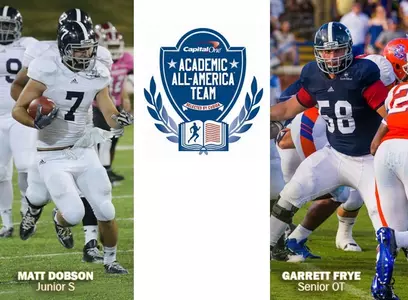 Dobson and Frye CoSIDA Academic All-Americans