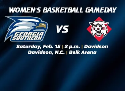 WBB Game Day - at Davidson 2013-14